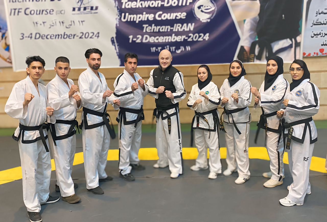 حضور نمایندگان تکواندو ITF در دوره بین المللی تکوان-دو